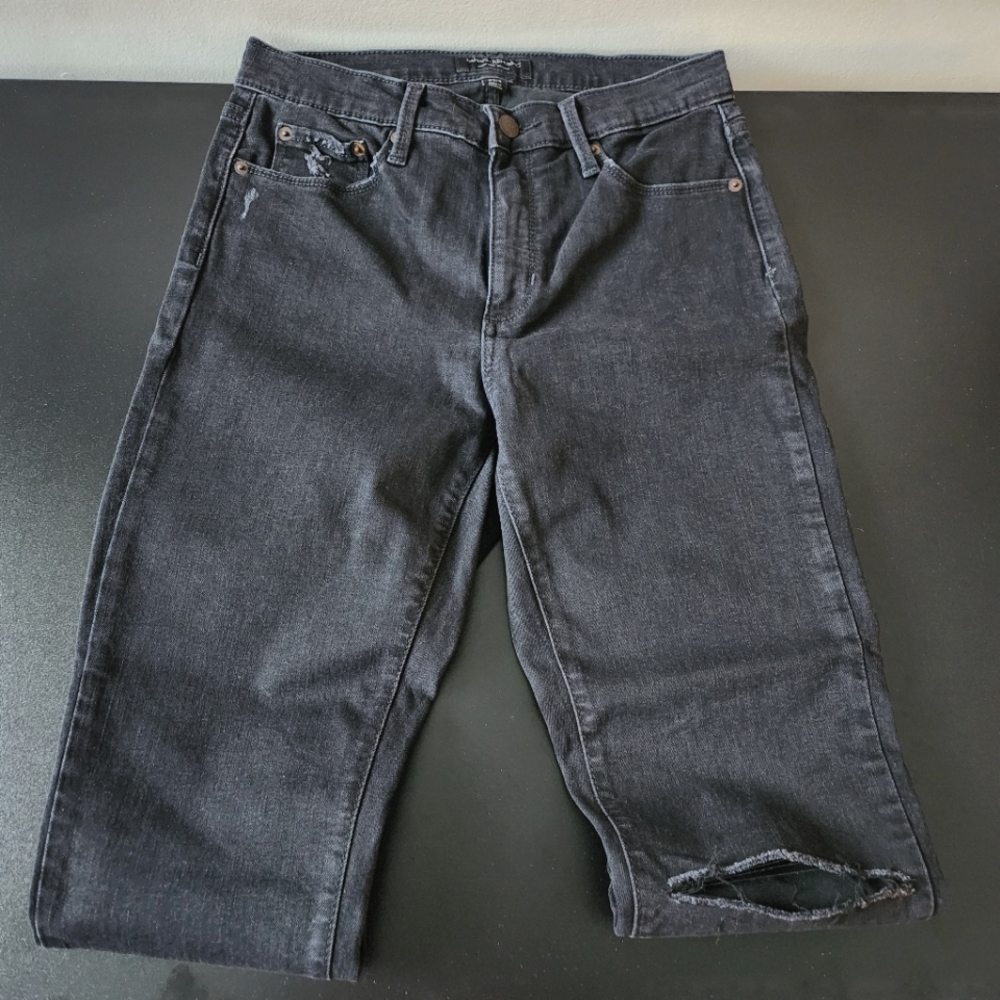 BRF High Rise Black Skinny Jeans